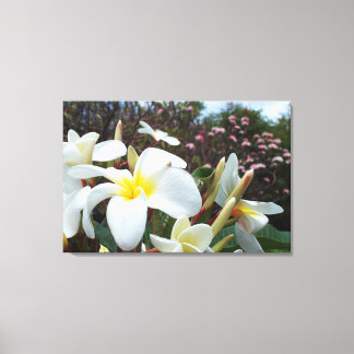 Toile Plumeria Imprimer 1