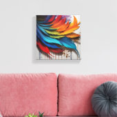 Toile Plumes (Insitu(Salon))