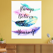 Toile Plumes avec devis (Insitu(Salon))