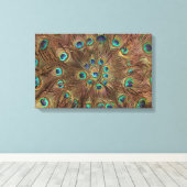 Toile Plumes de paon (Insitu (Plancher de Bois))