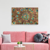 Toile Plumes de paon (Insitu(Salon))