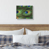 Toile Plumes de paon (Insitu(Chambre))