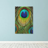 Toile Plumes de queue de paon mâle (Insitu (Plancher de Bois))