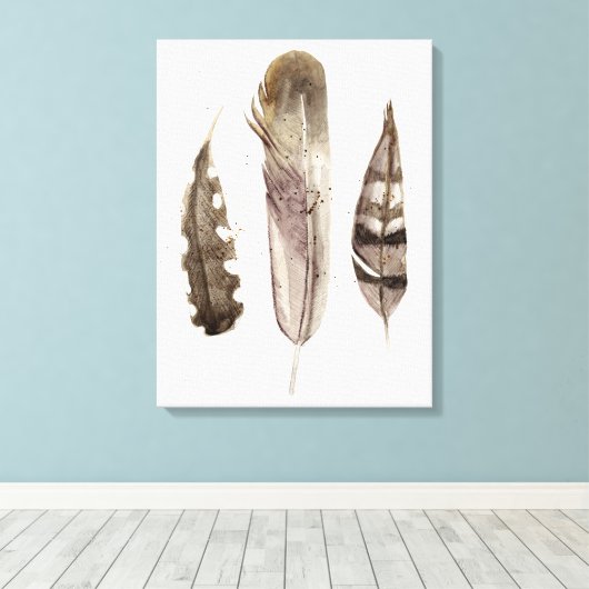 Toile Plumes de ton II (Insitu (Plancher de Bois))