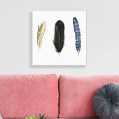 Toile Plumes douces I (Insitu(Salon))