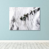 Toile Plumes du volcan Okmok, îles Aléoutiennes (Insitu (Plancher de Bois))