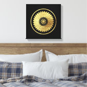 Toile Plumes rayonnantes (Insitu(Chambre))