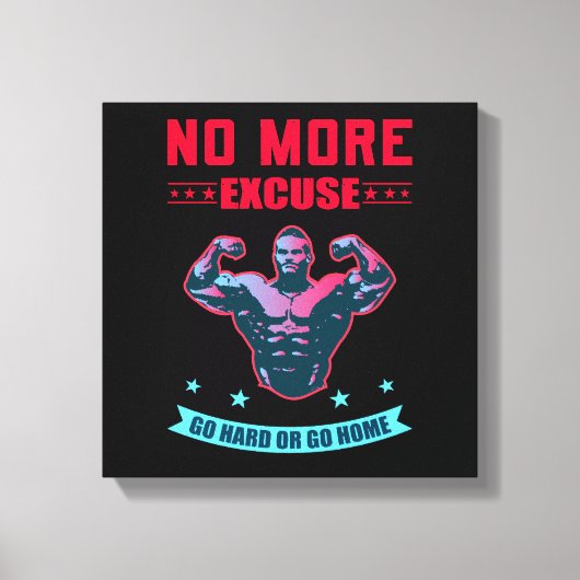 Toile Plus d'excuse (Recto)