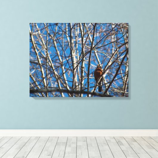 Toile Plus haut (Insitu (Plancher de Bois))