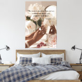 Toile « Plus précieux que les rubis » (Insitu(Chambre))