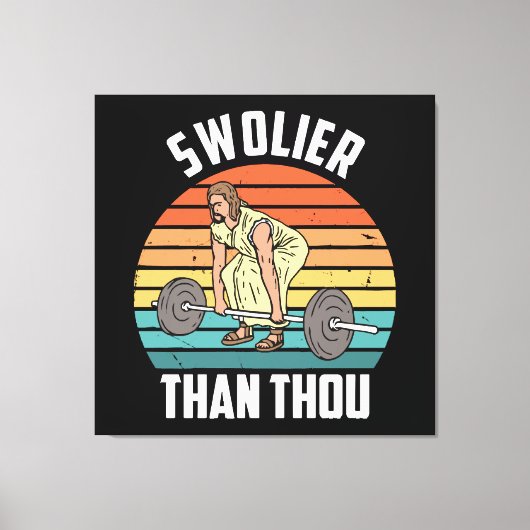 Toile Plus Swolier que toi (Recto)