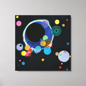 Toile Plusieurs cercles par Wassily Kandinsky (Recto)