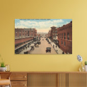 Toile Pocatello, ID - Vue du centre E. (Insitu(Salon))