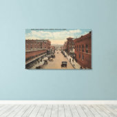 Toile Pocatello, ID - Vue du centre E. (Insitu (Plancher de Bois))