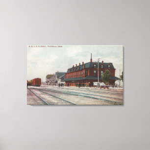 Toile Pocatello, identification - trains et les gens