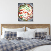 Toile Pochoir de dragon et de phoenix (Insitu(Chambre))