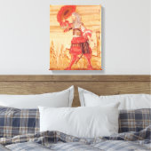 Toile Pocqueline dans le rôle de Mascarille (Insitu(Chambre))