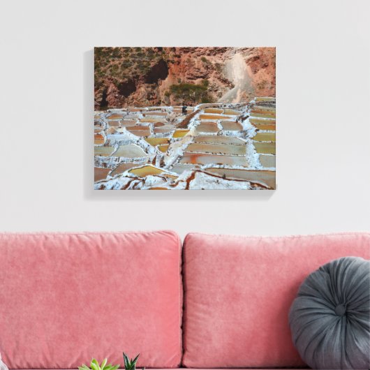Toile Poêles à sel de Maras, Pérou (Insitu(Salon))