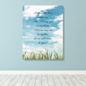 Toile Poème commémoratif (Insitu (Plancher de Bois))