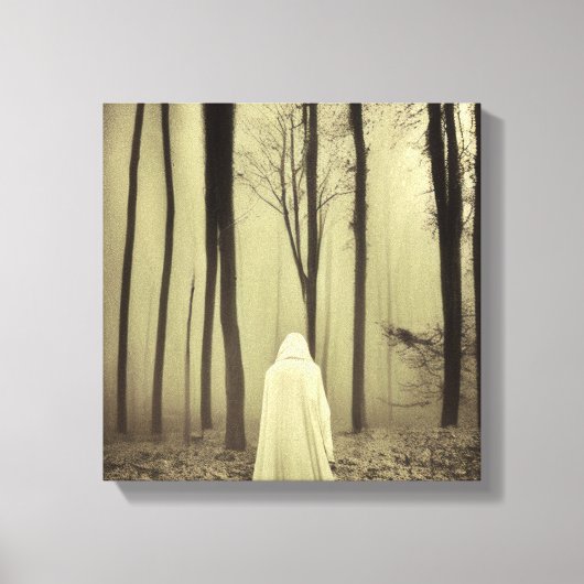 Toile Poème de Solitude (Recto)