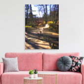 Toile Poème Desiderata - J'Ai Le Temps (Insitu(Salon))