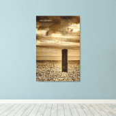 Toile Poème Desiderata - J'Ai Le Temps (Insitu (Plancher de Bois))