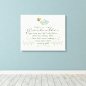 Toile Poème grand-mère aux oiseaux (Insitu (Plancher de Bois))