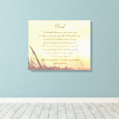 Toile Poème papa (Insitu (Plancher de Bois))