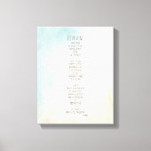 Toile Poème Raffinement (Recto)