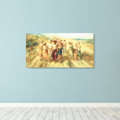 Toile Poet Anacreon (570-485 BC) with Muses, 189 (Insitu (Plancher de Bois))