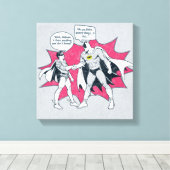 Toile Poignée Batman Et Robin En Perte (Insitu (Plancher de Bois))