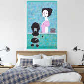 Toile Poils de caniche (Insitu(Chambre))