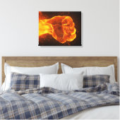 Toile Poing brûlant (Insitu(Chambre))