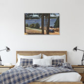 Toile Point de grill Vue du lac (Insitu(Chambre))