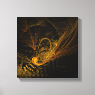 Toile Point de rupture Art Abstrait noir et blanc