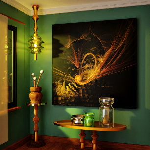 Toile Point de rupture Canvas enrobé d'art Abstrait Impr