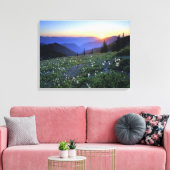 Toile Point d'obstruction coucher de soleil, Pôle olympi (Insitu(Salon))