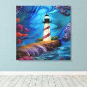 Toile Point phare (Insitu (Plancher de Bois))