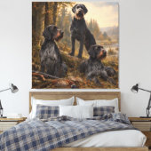 Toile Pointer allemand à poil dur (Insitu(Chambre))