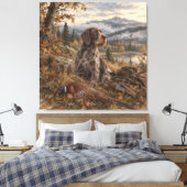Toile Pointer allemand à poil dur (Insitu(Chambre))