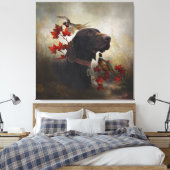 Toile Pointeurs germains (GSP) (Insitu(Chambre))