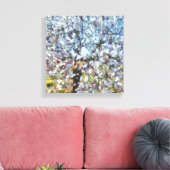 Toile Pointillisme en fleurs d'amandes du printemps (Insitu(Salon))
