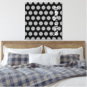 Toile Points Black Marocain Moods (Insitu(Chambre))
