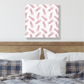 Toile Points d'or rose Ananas (Insitu(Chambre))