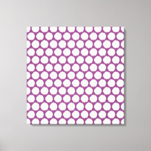 Toile Points Ikat Plum Asian Moods