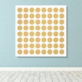 Toile Points neutres en jachère (Insitu (Plancher de Bois))