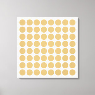 Toile Points Neutres Putty