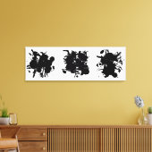 Toile Points noirs Abstraits modernes (Insitu(Salon))