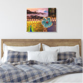 Toile Poipu Sunrise, Kauai Hawaiian Collage (Insitu(Chambre))