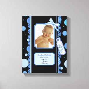 Toile Pois Baby Boy Canvas Imprimer